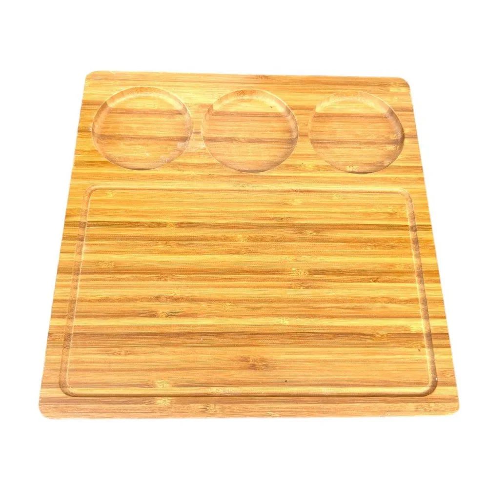Upcycled “Picnic at Ascot” Charcuterie Board w/ Wide Mouth Ball Jars Decoupaged - Picture 9 of 12